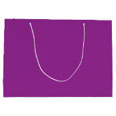 Bold Magenta Wedding Invite with Minimal Style Groot Cadeauzakje (Achterkant)