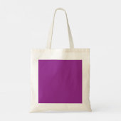 Bold Magenta Wedding Invite with Minimal Style Tote Bag (Achterkant)
