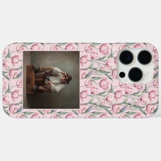 Bold Maid Of Honor Gift Tulip Photo Case-Mate iPhone Case (Achterkant (horizontaal))