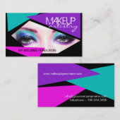 BOLD MAKEUP ARTIST VISITEKAARTJE (Voorkant / Achterkant)