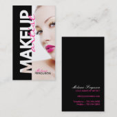 BOLD MAKEUP ARTIST VISITEKAARTJE (Voorkant / Achterkant)