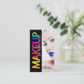 BOLD MAKEUP ARTIST VISITEKAARTJE (Staand voorkant)