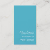 BOLD MAKEUP ARTIST VISITEKAARTJE (Achterkant)