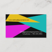 BOLD MAKEUP ARTIST VISITEKAARTJE (Achterkant)