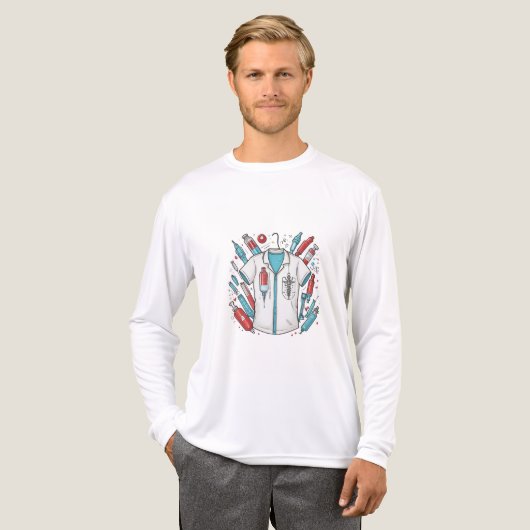 Bold Medical Sweatshirt - Wings & Syringe Design (Voorkant)