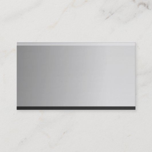 Bold Metal look Background Visitekaartjes (Voorkant)