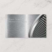 Bold Metallic Look SURCUITY Zwart & zilver Visitekaartje (Voorkant)