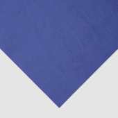 Bold Minimal Wedding Invite in Deep Blue Tissuepapier (Detail)