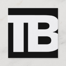 Bold Modern Black Professional 2 Letter-Monogram