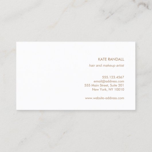 Bold Modern Black White Paint Splatter Visitekaartje (Achterkant)