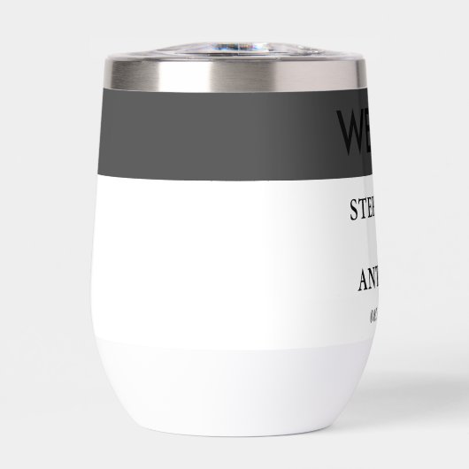 Bold Modern BW 'We Do' Trouwen | Opmaak reinigen (Voorkant)