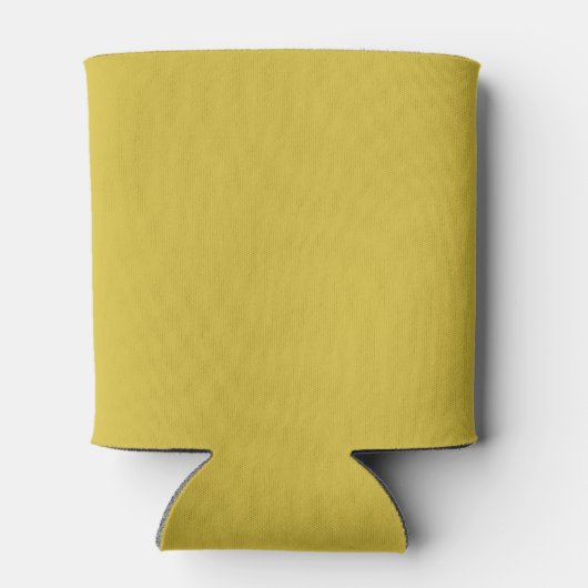 Bold Modern Chartreuse Pink Yellow Wedding Custom Blikjeskoeler (Achterkant)