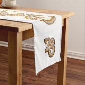 Bold Modern Coffee Latte Gold 2023 Afstudeerder Af Korte Tafelloper (Voorbeeld)