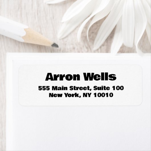 Bold Modern Etiket (Insitu)