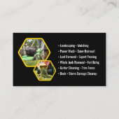 Bold & Modern gazon & landschapsarchitectuur - Zwa Visitekaartje (Achterkant)