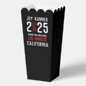 Bold Modern Klasse van 2025 Afstuderen Bedankdoosjes (Achterkant)