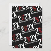 Bold Modern Klasse van 2025 Foto Graduation Party Kaart (Achterkant)