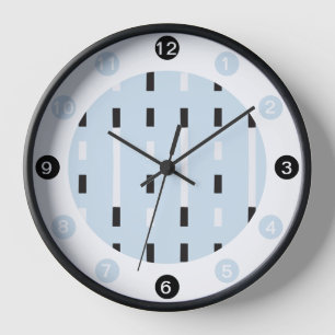 Bold & Modern Memphis Stijl Zwart, Wit, Blauw