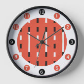 Bold & Modern Memphis Stijl Zwart, Wit, Koraal (Voorkant)