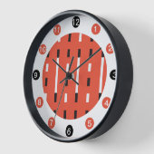 Bold & Modern Memphis Stijl Zwart, Wit, Koraal (Hoek)