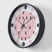 Bold & Modern Memphis Stijl Zwart, Wit, Roze (Hoek)