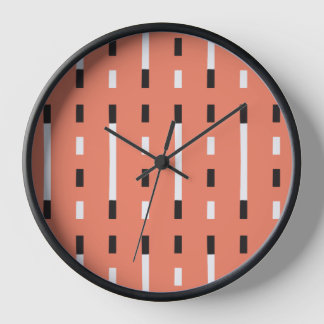 Bold & Modern Memphis Stijl Zwart, Wit, Sinaasappe