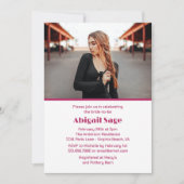 Bold Modern Paris Eiffel Tower Vrijgezellenfeest Kaart (Voorkant)