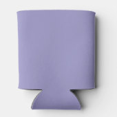 Bold Modern Simple Soft Purple 50th Birthday Party Blikjeskoeler (Achterkant)