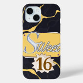 Bold Modern Typography iPhone Case – Minimal cover (Achterkant)