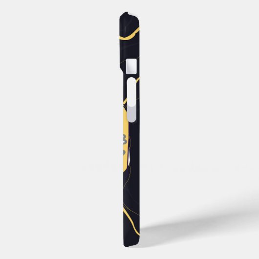 Bold Modern Typography iPhone Case – Minimal cover (Achterkant / Links)