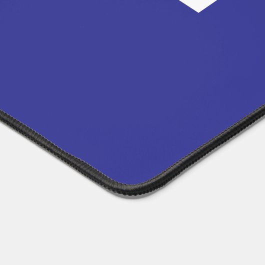 Bold Modern White GOLF Text Deep Blue Background Bureaumat (Hoek)