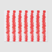 Bold Moderne Retro Rode Feestelijke Kerstvakantie Tissuepapier (Voorkant)