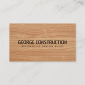 Bold Molded Construction Business QR Code Visitekaartje (Voorkant)