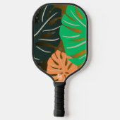 Bold Monstera Leaf Pickleball Paddle (Achterkant)