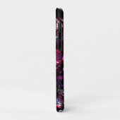 Bold Moody Flowers Zwart betoverde bloementuin Case-Mate iPhone Case (Achterkant/links)