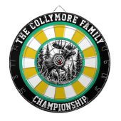 Bold Moose Target Forest Art Dartbord (Voorkant)