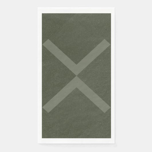 Bold Moss Green X servet – (Voorkant)