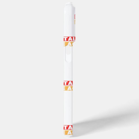 Bold Motivational Quote – Less Talk, More Action Case-Mate iPhone Case (Achterkant / Rechts)