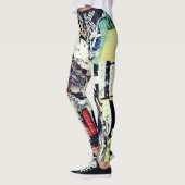 Bold Moves Only: Leggings voor 3D-kunsttypografie (Links)
