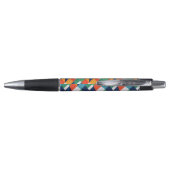 Bold Multicolour Geometric Abstract Pen (Achterkant)