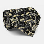 Bold Mushroom Elegance Stropdas (Opgerold)