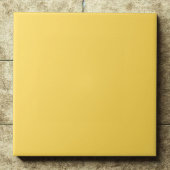 Bold Mustard Yellow #ffdb58 Statement Piece Tegeltje