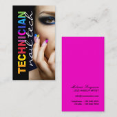 BOLD NAIL SALON VISITEKAARTJE (Voorkant / Achterkant)