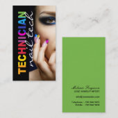 BOLD NAIL SALON VISITEKAARTJE (Voorkant / Achterkant)