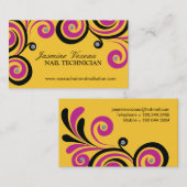 Bold Nail-Visitekaartjes Visitekaartje (Voorkant / Achterkant)
