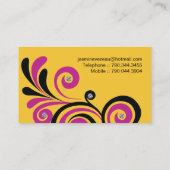 Bold Nail-Visitekaartjes Visitekaartje (Achterkant)