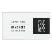 Bold Name Branding Bedrijfsnaam Sales Branding Naambadge (Voorkant)