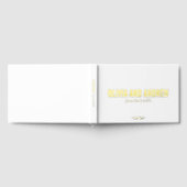 Bold Names Modern Wedding Gastenboek (Volledig)