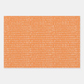 Bold Navy Roest Abstract Classy Botanical Pattern Inpakpapier Vel (Voorkant 2)