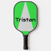 Bold Neon Masculine Pickleball Paddle (Voorkant)
